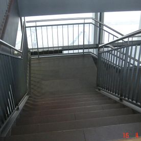 Treppengeländer öffentliches Gebäude